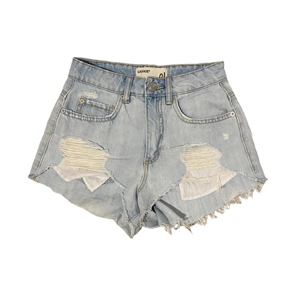 Denim shorts (GARAGE) - Picture 1 of 4